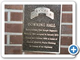 516 Downing Hall Plaque