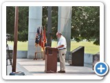 902 Steve Crabtree at Ranger Memorial
